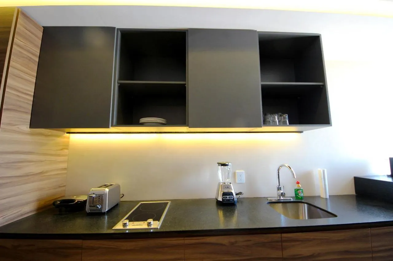 Spacious Studio, Amazing Rooftop With Sea View Playa del Carmen Apartment