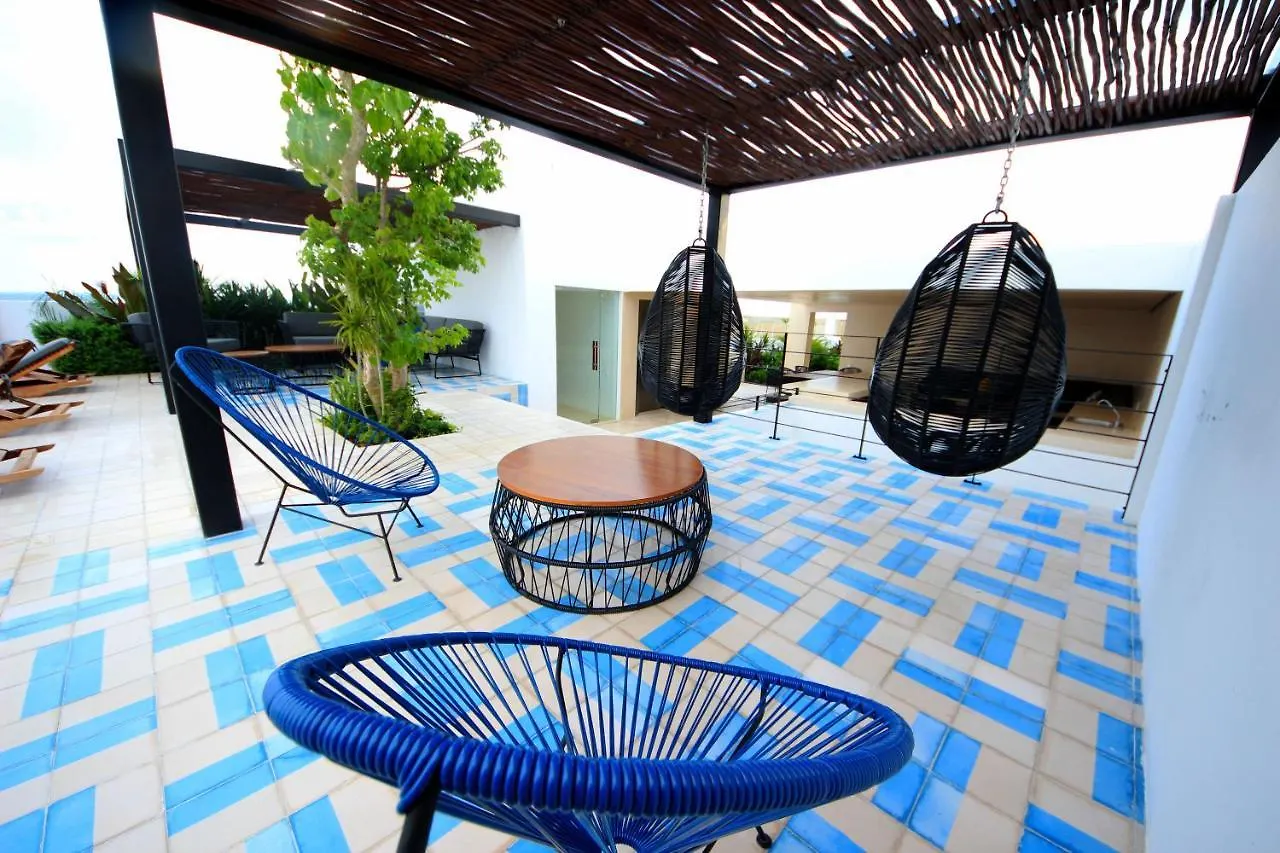 Spacious Studio, Amazing Rooftop With Sea View Playa del Carmen