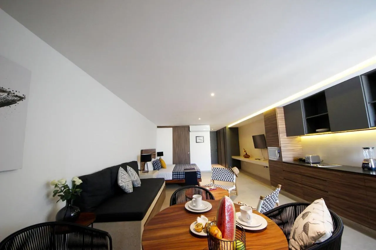 Apartment Spacious Studio, Amazing Rooftop With Sea View Playa del Carmen