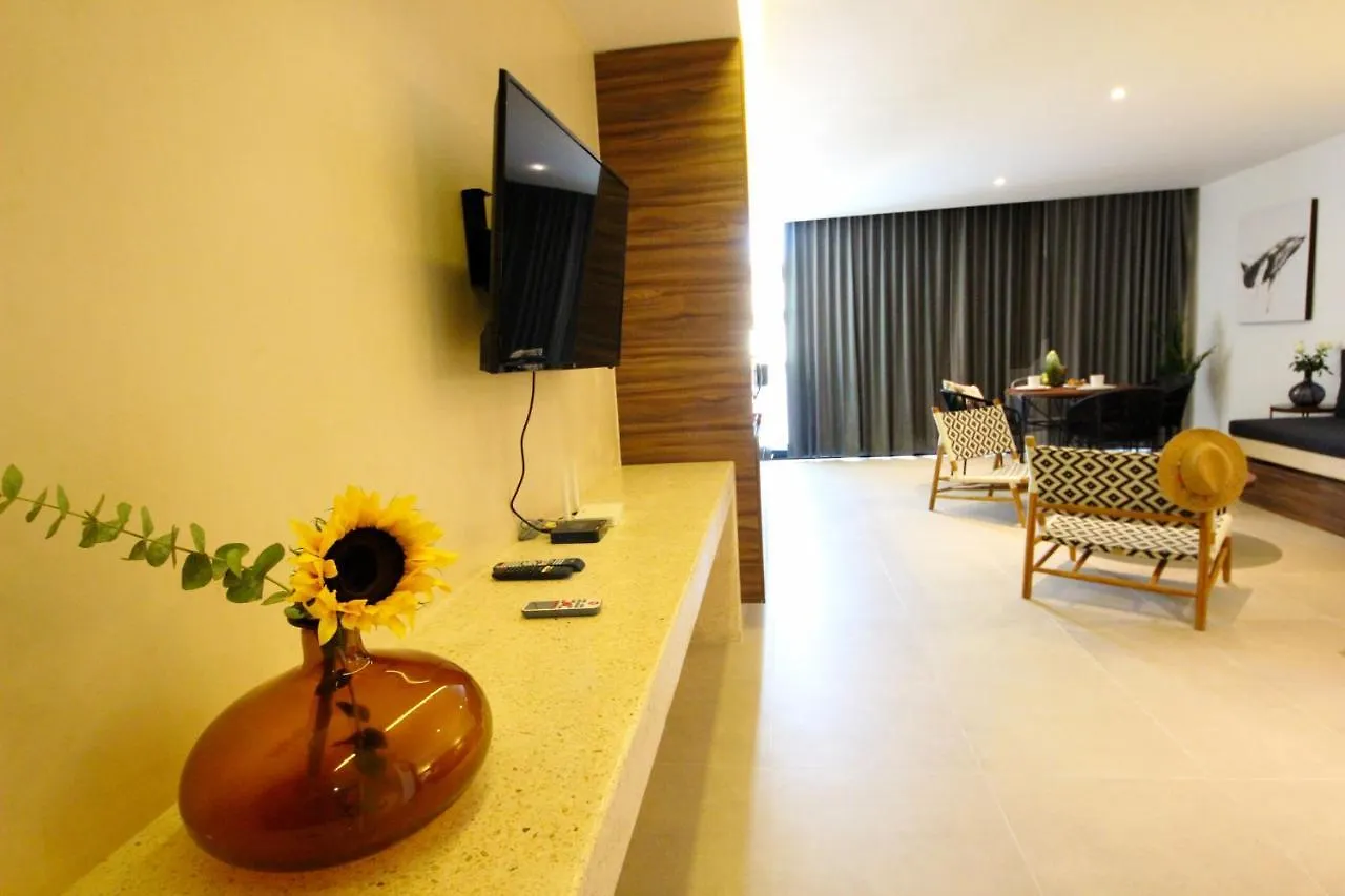 Spacious Studio, Amazing Rooftop With Sea View Playa del Carmen 0*,  Mexico