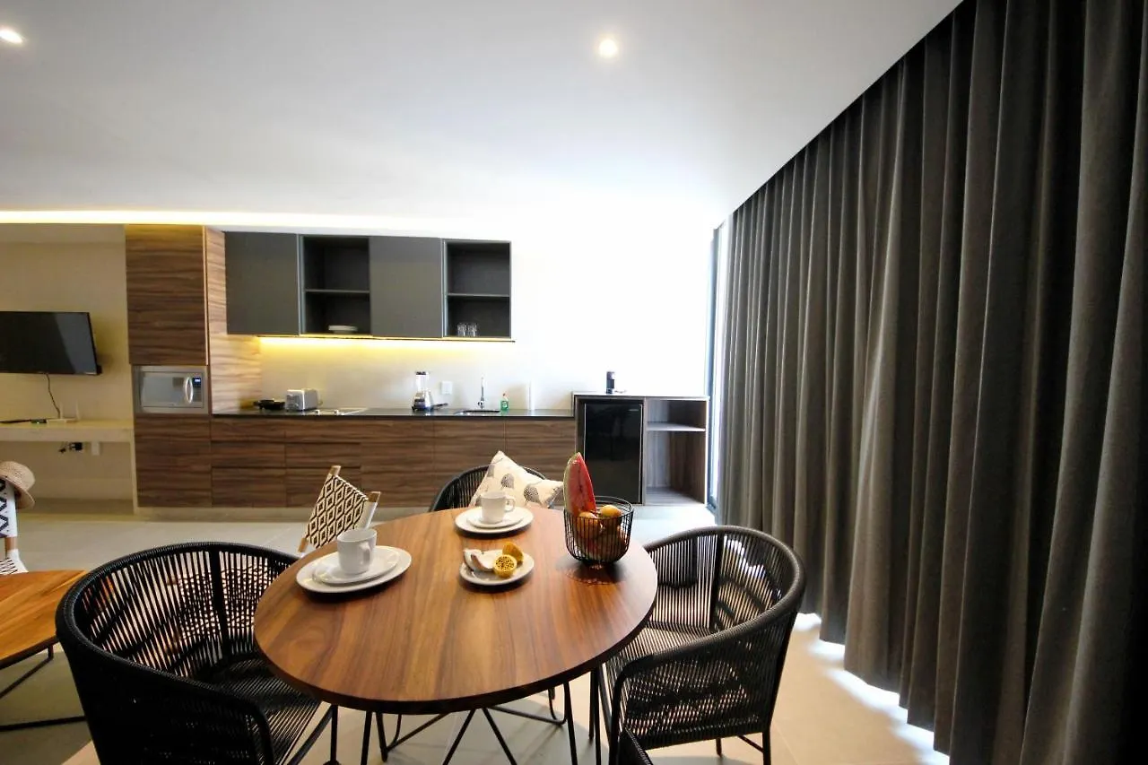Apartment Spacious Studio, Amazing Rooftop With Sea View Playa del Carmen