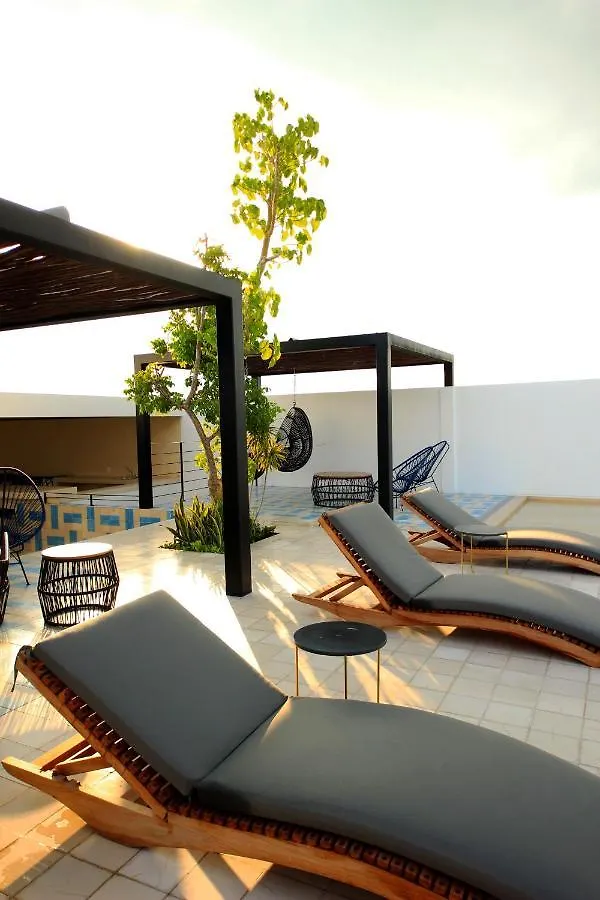 Spacious Studio, Amazing Rooftop With Sea View Playa del Carmen